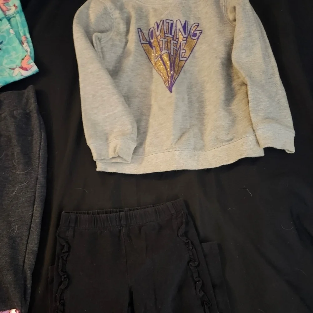 Lot Of 14 Pieces Of Girls Sz 5/6 Clothing - Picture 5 of 7